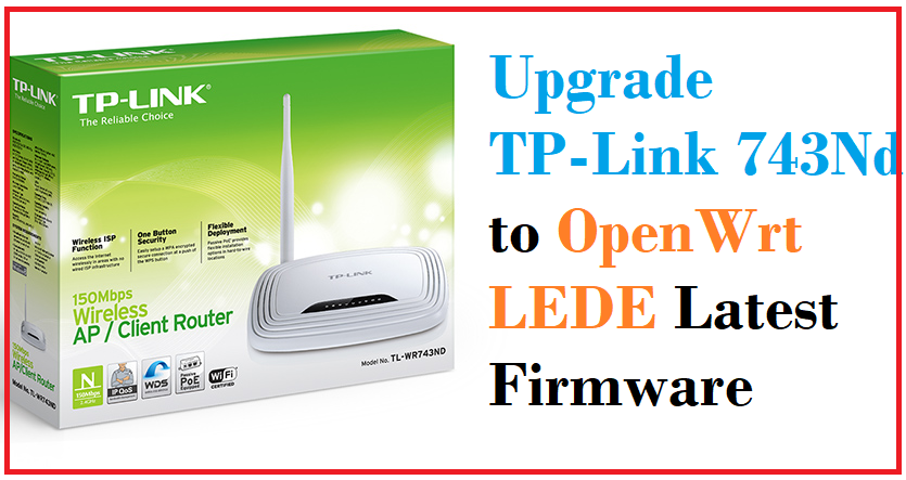 openWrt Lede firmware upgrade from mobile
