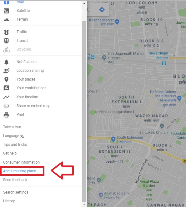 Adding new address to Google Maps