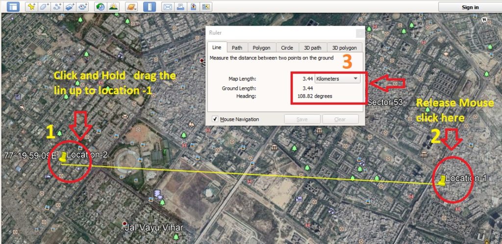 how to get latitude and longitude for ptp