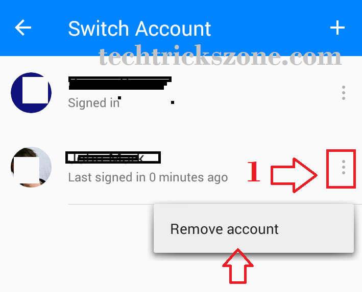 delete messenger account