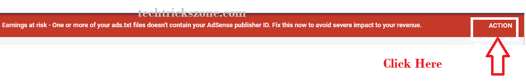How to Fix ads.txt error message on Google AdSense account 