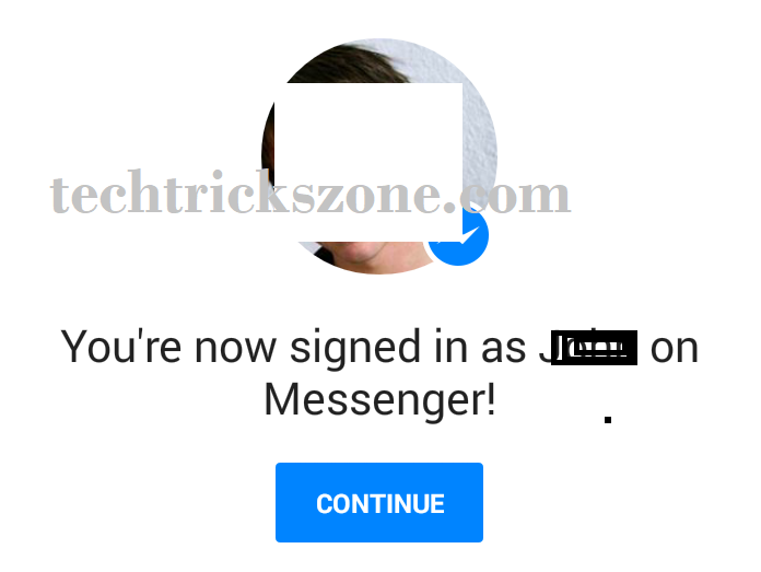 two facebook accounts on messenger
