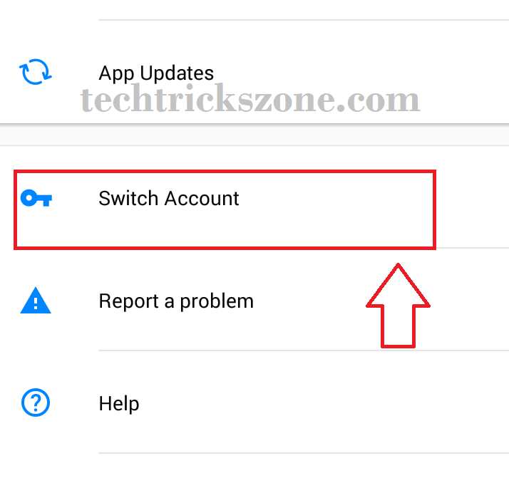 How do I switch users on Facebook Messenger?