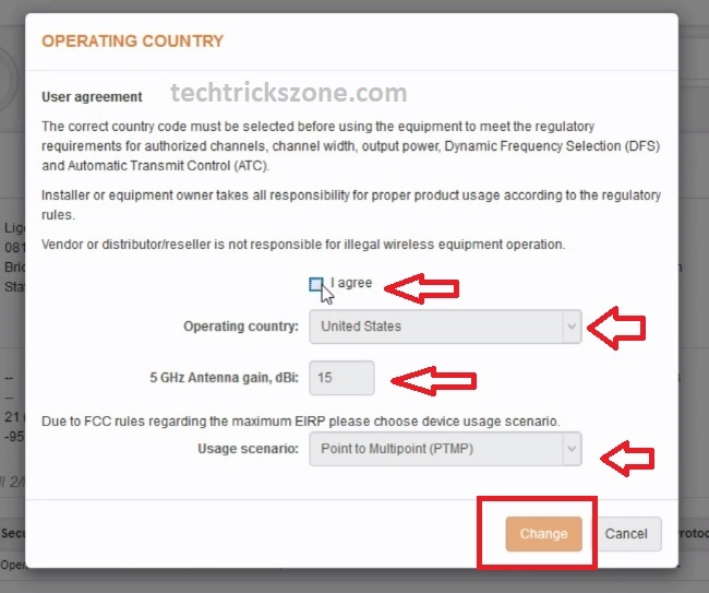 ligowave compliance test mode