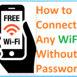 How to Connect WiFi without Password from mobile