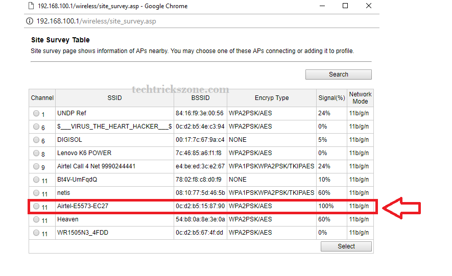 modo repetidor de enrutador wifi portátil airtel 4g hotspot 