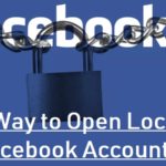 Facebook account temporarily locked