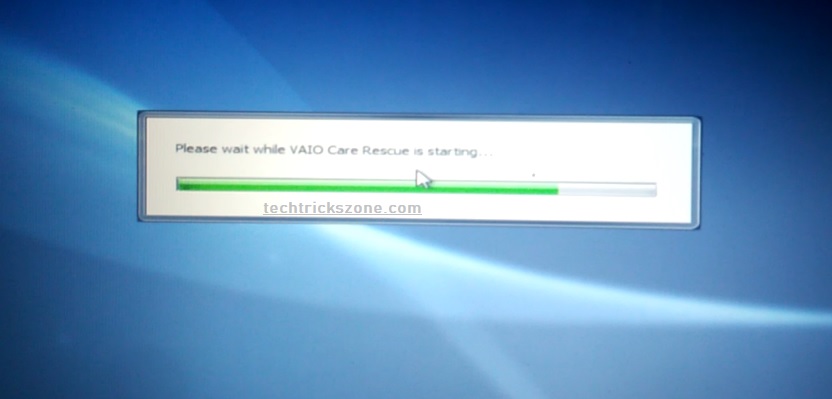 how to restore sony vaio to factory settings windows