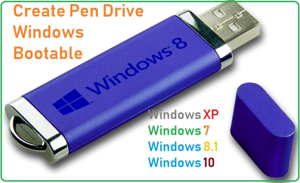 create bootable windows 10 USB