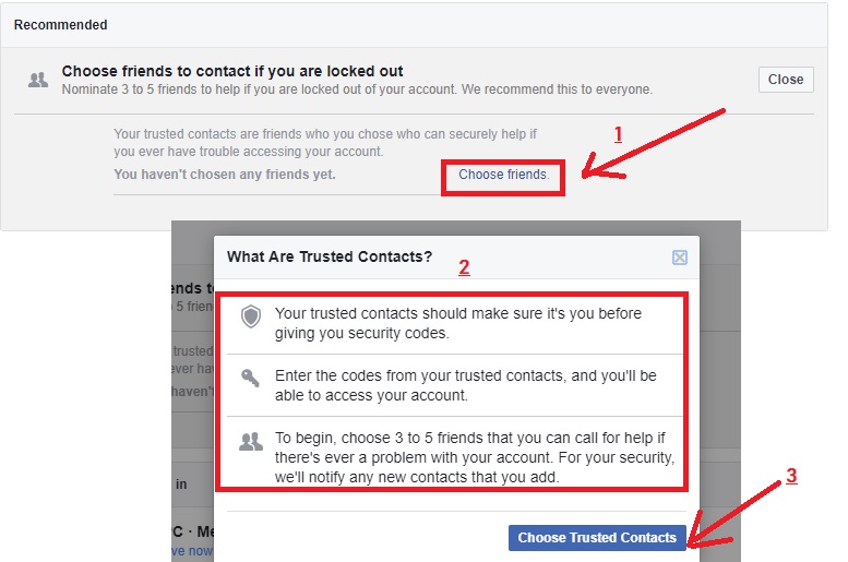 how to unlock facebook without mobile