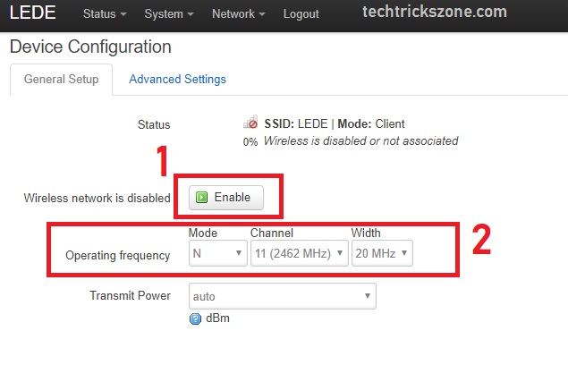 openwrt default password