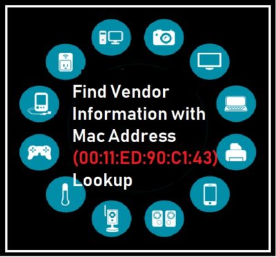 hardware mac address vendor lookup