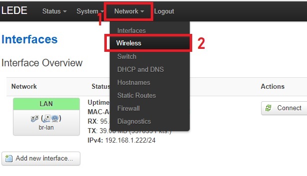 openwrt ptp and ptm