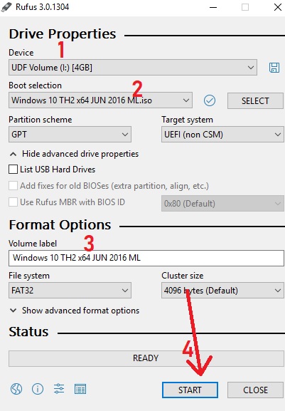 windows 10 boot drive