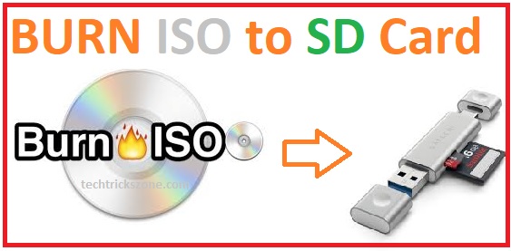 How to Burn ISO to microSD card with Etcher