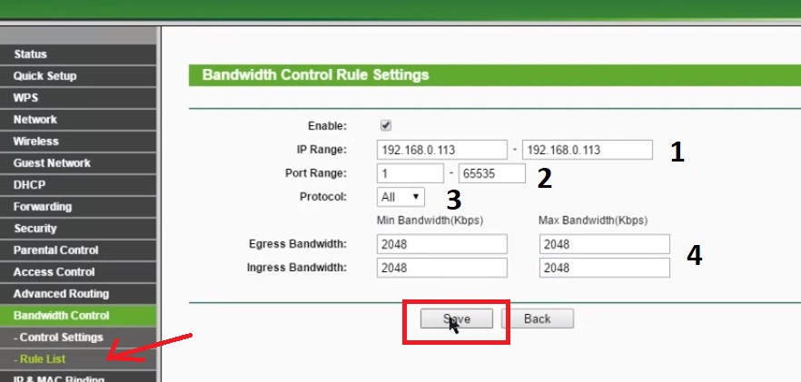 how to enable qos on att router