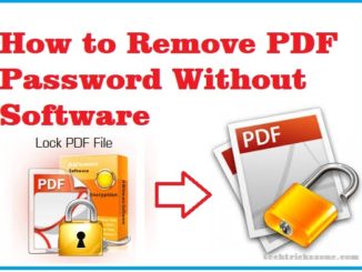 How to Remove Password from PDF