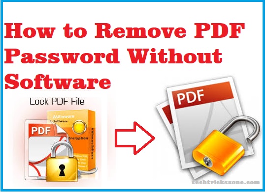 How to Remove Password from PDF