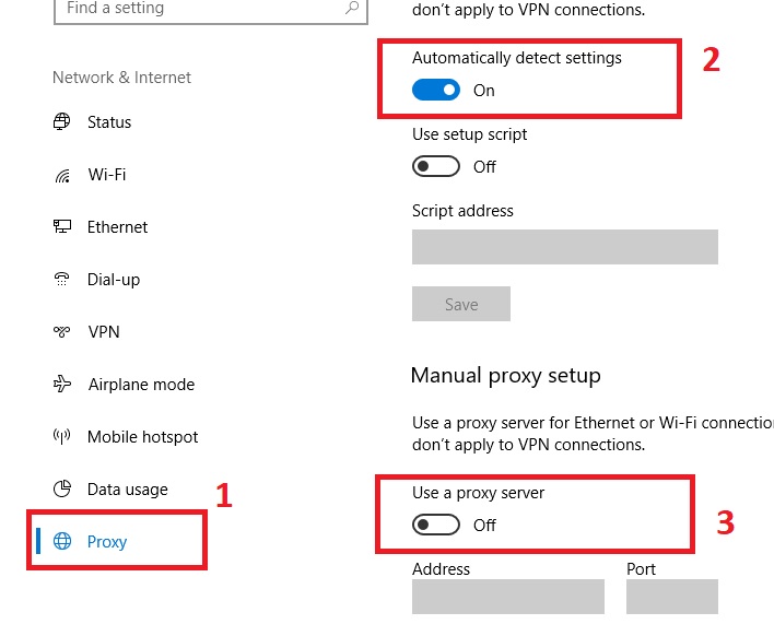 some setting are managed by your system administrator