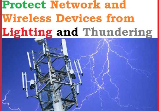 save-Wireless-Devices-from-Lighting-and-Thundering Protect Network and Wireless Devices from Lighting and Thundering