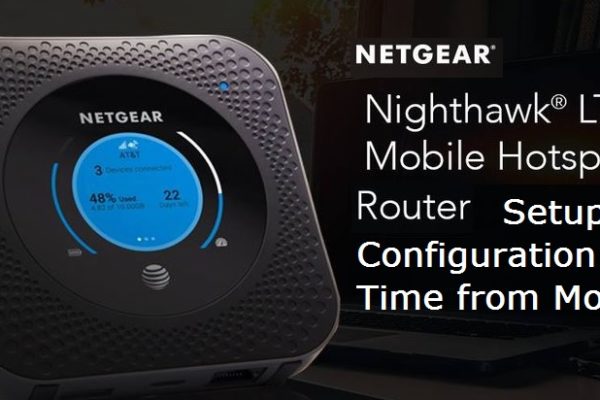 Nighthawk 4G Hotspot WiFi Router Configuration