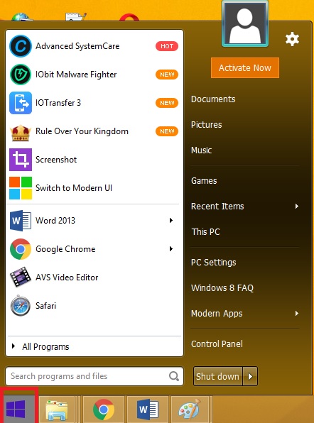 windows 8.1 start menu button download