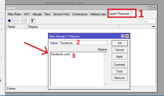 Como bloquear o site no Mikrotik Router OS do Winbox [URL & palavras-chave]  – Blog de Ti