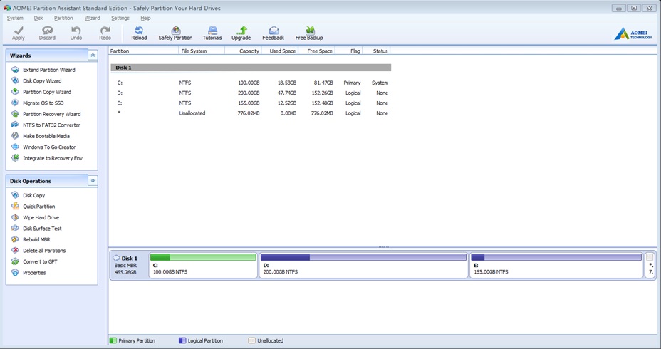 AOMEI Data Recovery Pro for Windows 3.5.0 download the last version for windows