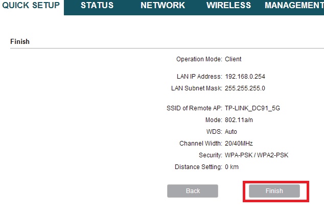 So richten Sie einen TP-LINK CPE510 als Client ein