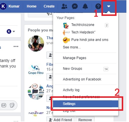 how to deactivate facebook account with messenger