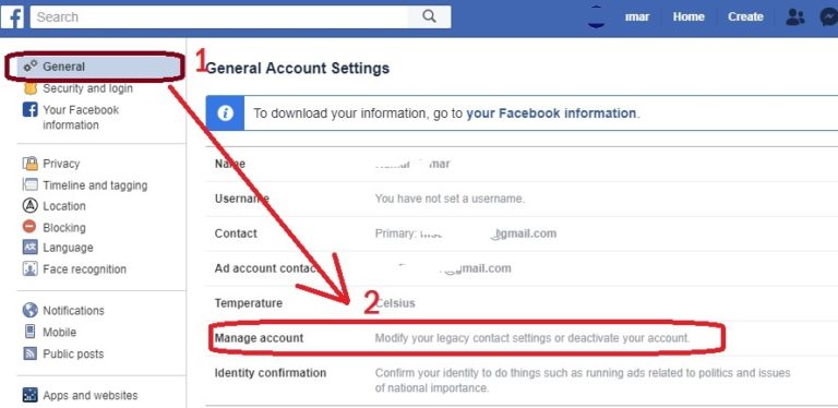 no settings on facebook messenger