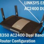 Linksys E8350 AC2400 Dual-Band Wireless Router Setup first time