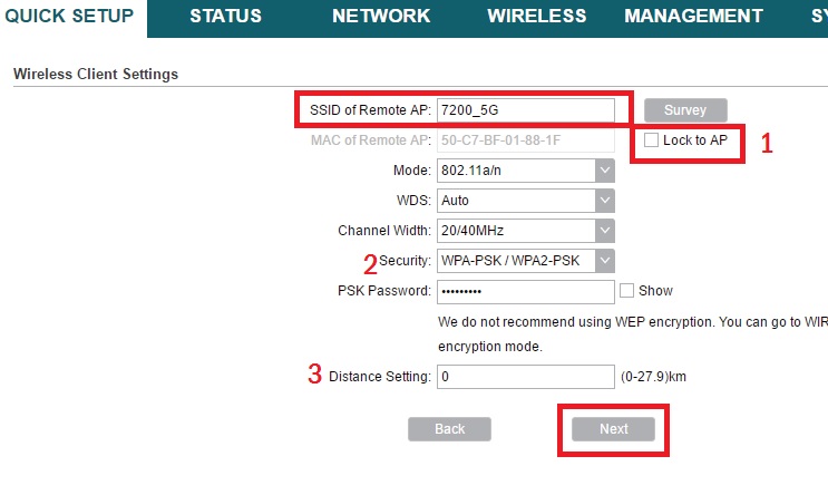 tp link cpe220 configuration