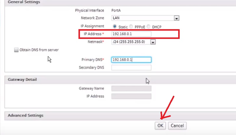 cyberoam firewall rule oluşturma