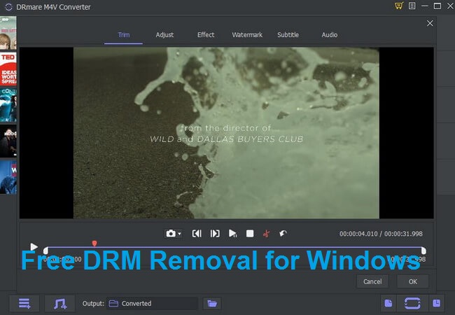 The best DRM M4V Converter for Windows