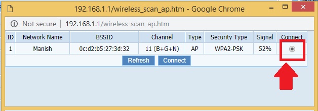 netis wifi router login ip