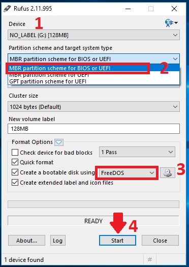 rufus usb tool iso format not supported