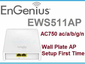 EnGenius Wireless EWS511AP Wall Plate Access Point configuration manual