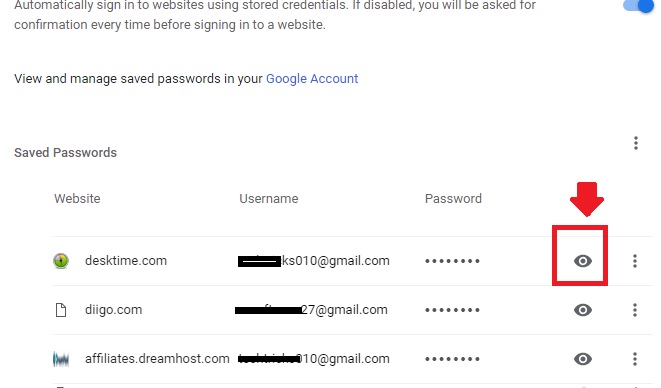 google chrome saved passwords file location windows