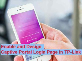 How to Design Captive Portal Login Page on TP-Link Load Balance Router