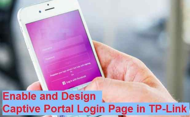 How to Design Captive Portal Login Page on TP-Link Load Balance Router