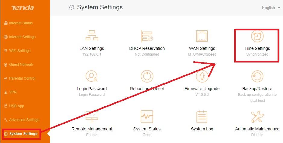 how to set time in pldt wifi