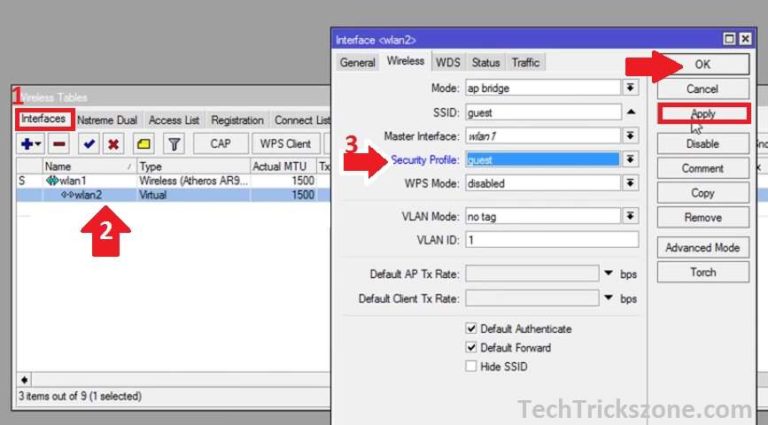 Mikrotik AP not running