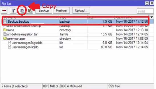 Чем открыть backup mikrotik