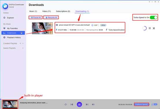 Downloader and converter YouTube to mp3