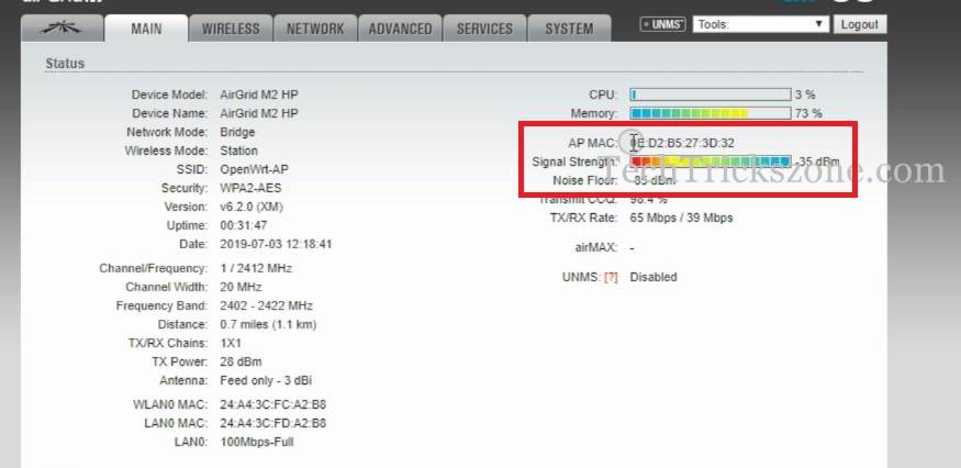 Ubiquiti Airmax M - OpenWrt 