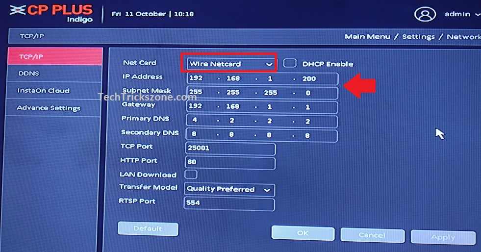 Cp plus dvr 2024 connect to internet