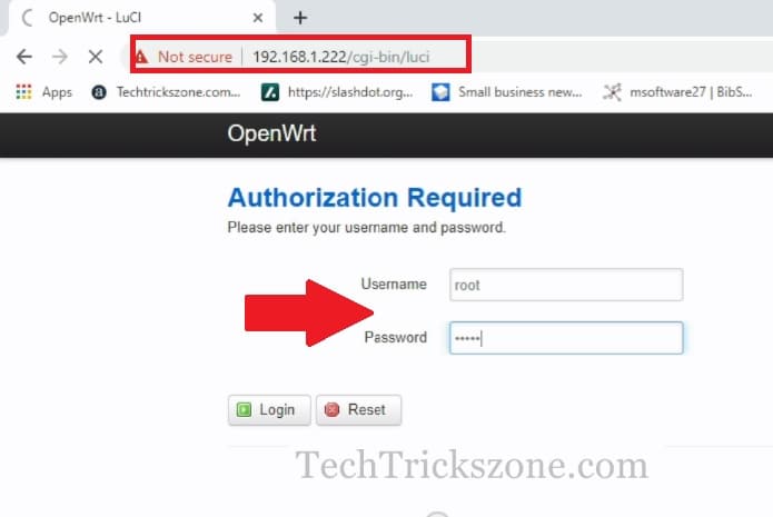 How to Connect Airgrid M2HP with OpenWRT Router