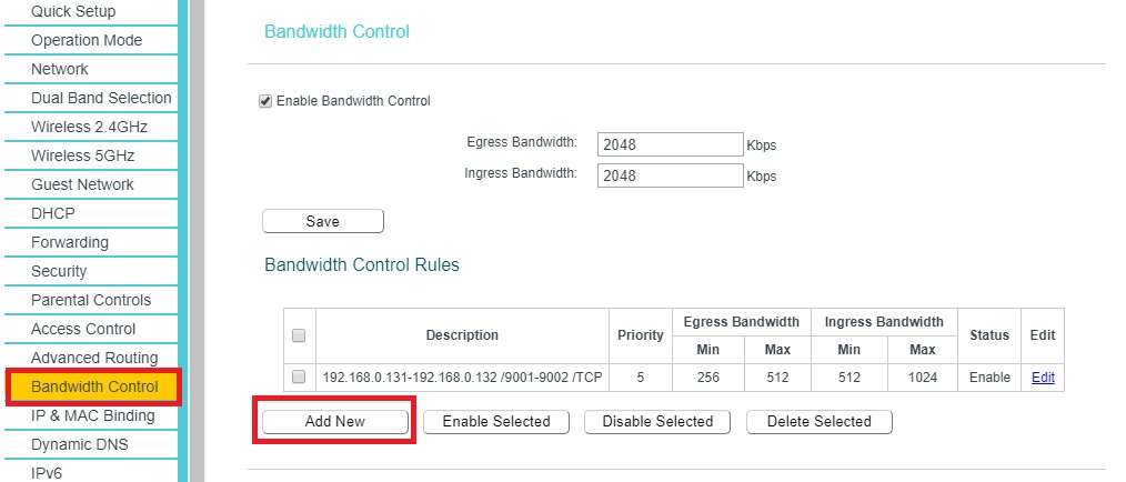  how to limit internet speed on other computers connected with router