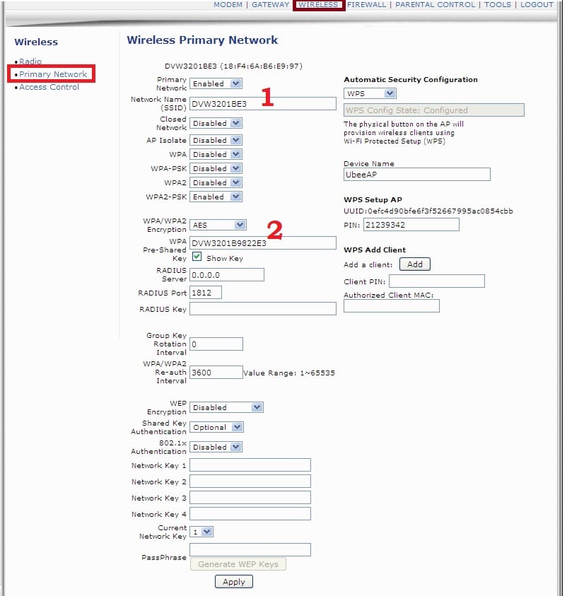 can't login to ubee router